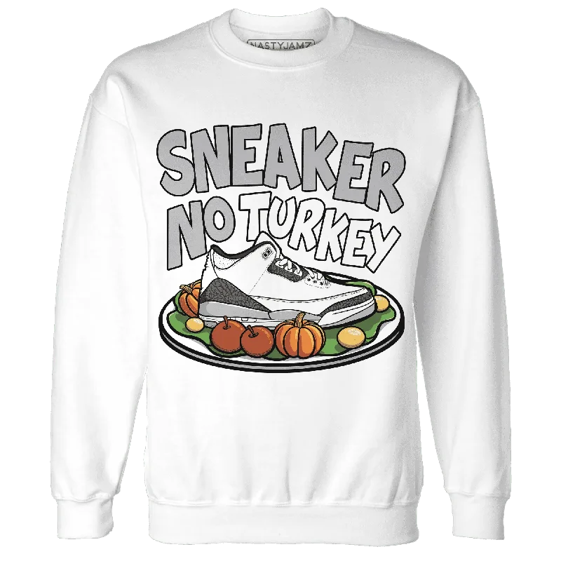 Breathable And Lightweight Unisex Wear Browse Our Top Products Cement Grey 3s NastyJamz Sweatshirt Match Sneaker No Turkey