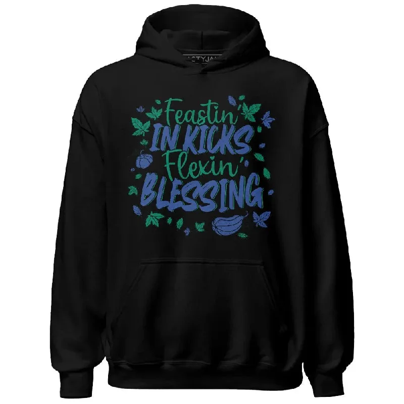 Stylish Unisex Outfit Ideas End-Of-Season Clearance Dunk Royal Malachite NastyJamz Hoodie Match Kicks Feasting