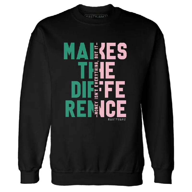 Unisex Everyday Fashion Essentials Catch Every Fashion Trend Dunk Soft Pink Malachite NastyJamz Sweatshirt Match Money Makes Difference