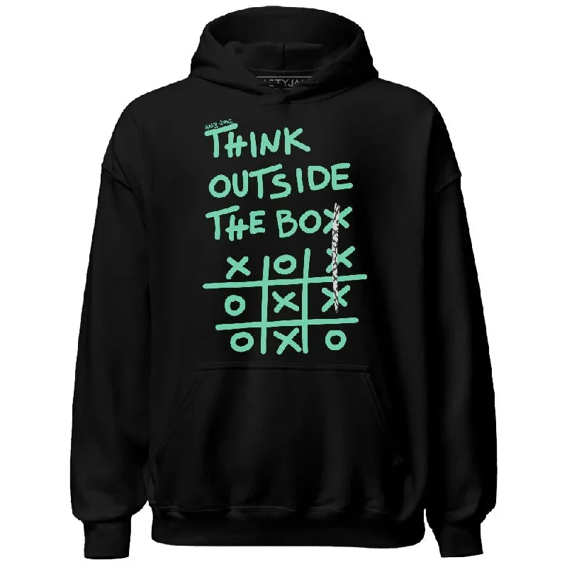 Sustainable And Ethical Unisex Clothing Urban Fashion Green Glow 3s NastyJamz Hoodie Match Think Outside The Box