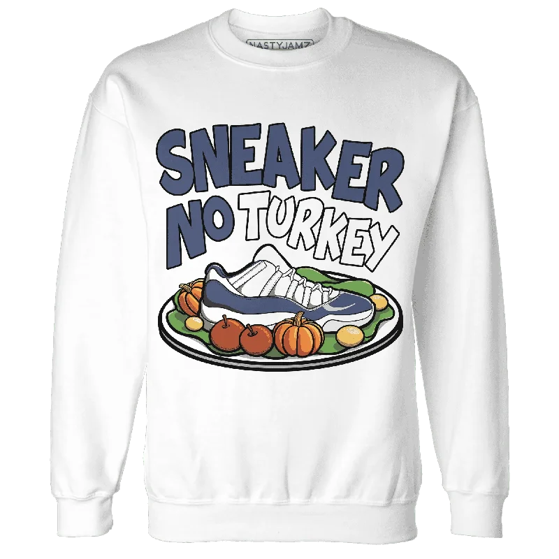 Sleek And Comfortable Unisex Wear Street Chic Discounts Low Diffused Blue 11s NastyJamz Sweatshirt Match Sneaker No Turkey