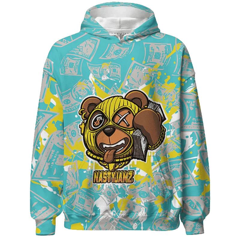 Sustainable And Ethical Unisex Clothing The Latest Fashion Trends NastyJamz NBL Cyan Burst 9060 Hoodie Match Money Motive BER All-Over Print