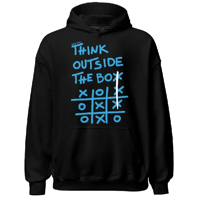 Modern Unisex Streetwear Outfits Limited Time Flash Sale Powder Blue 9s NastyJamz Hoodie Match Think Outside The Box