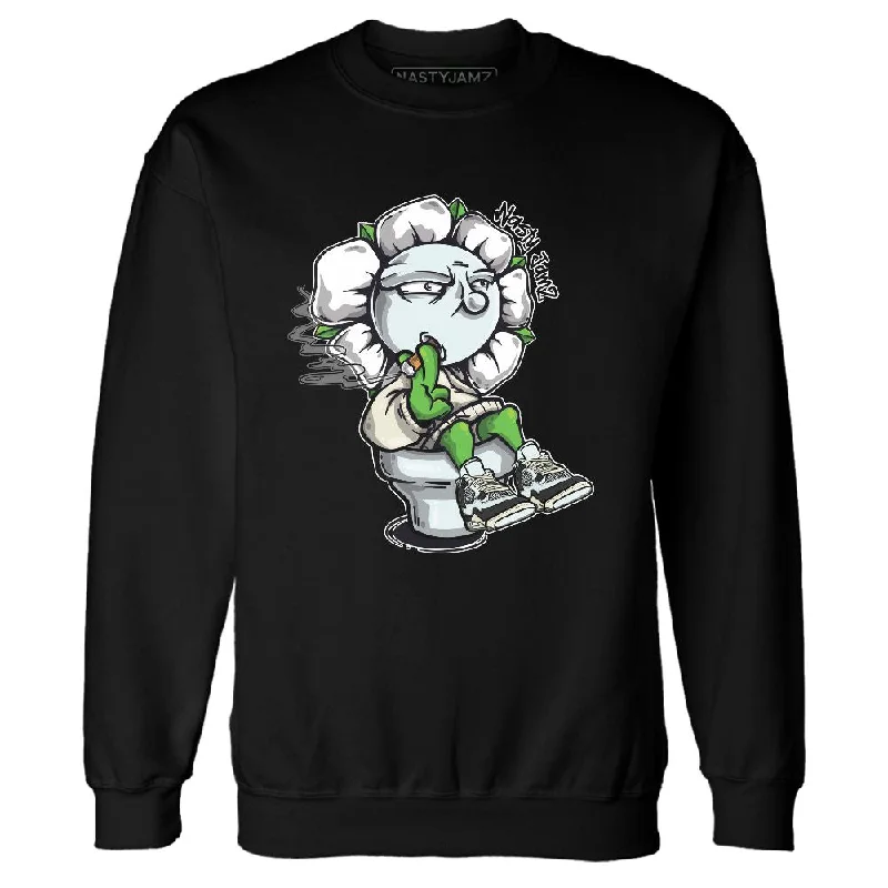 Oversized Unisex Apparel For Effortless Style Contemporary Chic Promotions Pure Platinum 4s NastyJamz Sweatshirt Match Rebel Bloom