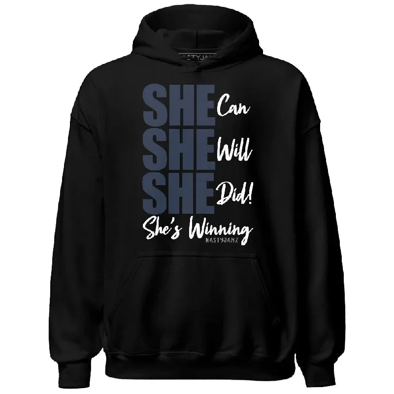 Versatile Clothing For All Genders Limited Time Deal White Navy 6s NastyJamz Hoodie Match SHE