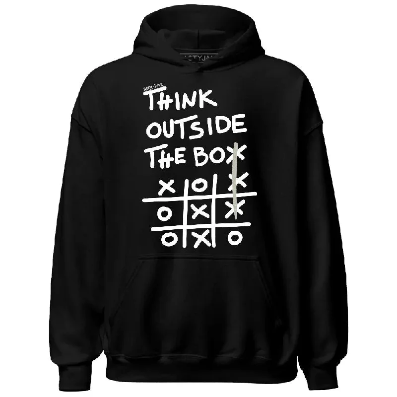 Classic And Timeless Unisex Style Timeless Elegance Sale White Thunder 4s NastyJamz Hoodie Match Think Outside The Box