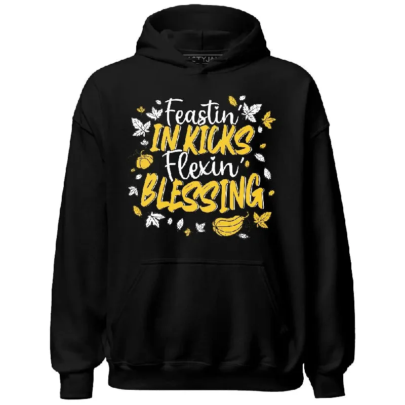 Minimalist Unisex Fashion Must-Haves On-Trend Fashion Offers Yellow Ochre 6s NastyJamz Hoodie Match Kicks Feasting